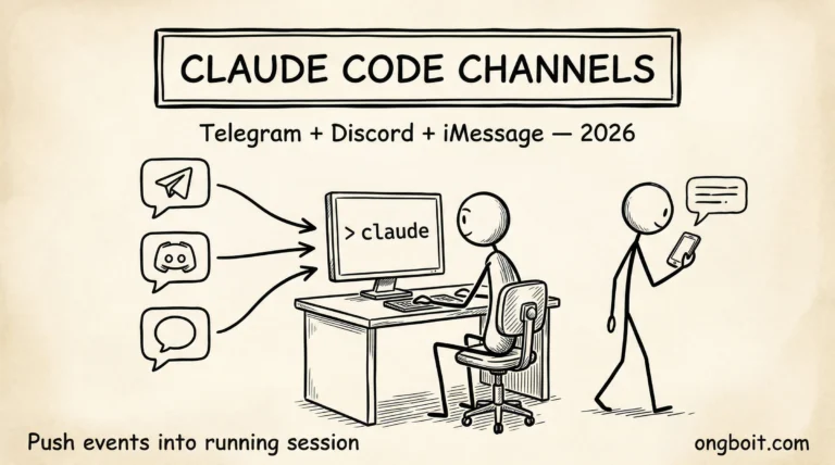 Claude Code Channels Telegram Discord iMessage push events 2026