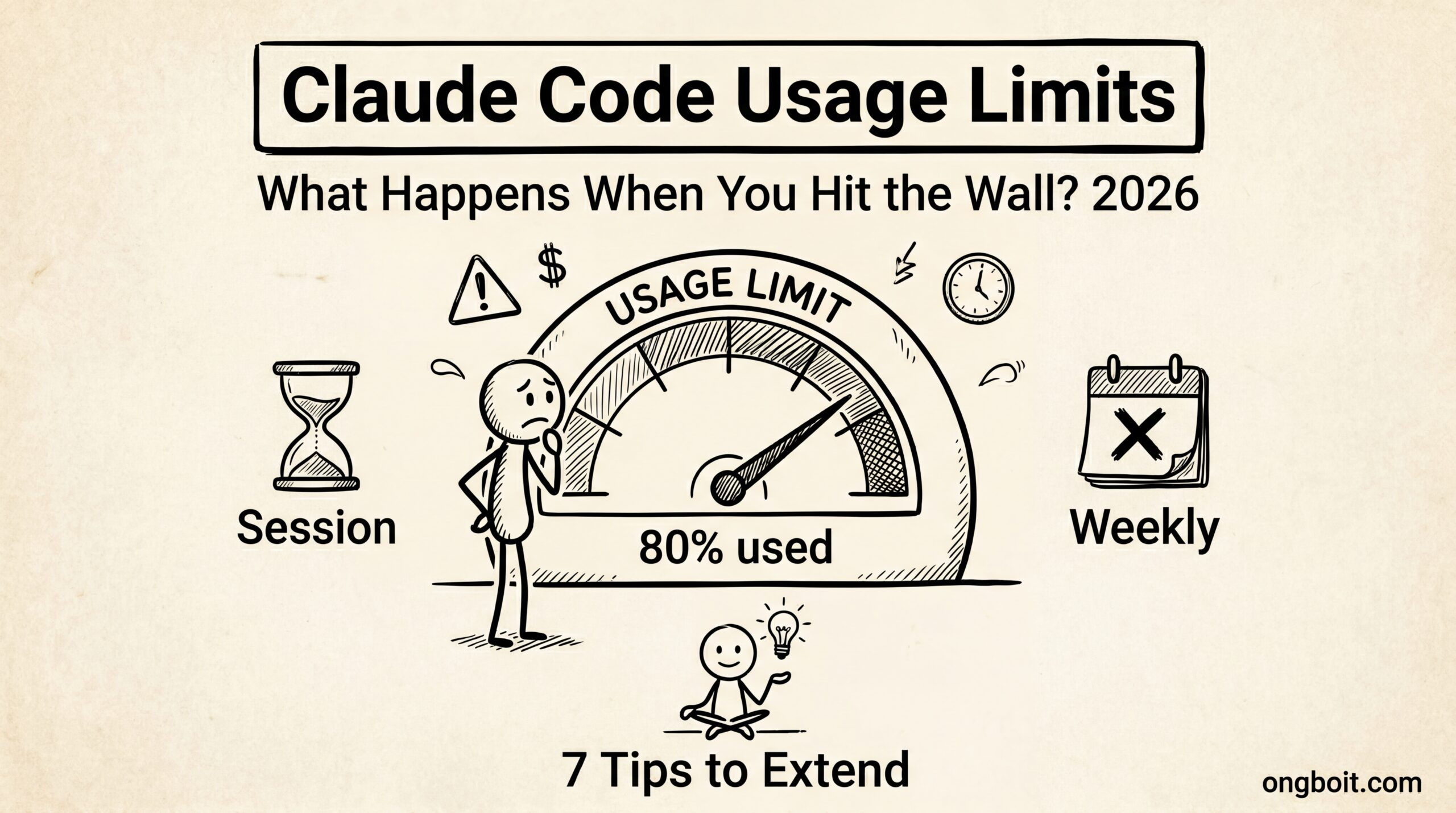 Claude Code usage limits gauge session va weekly limit 2026
