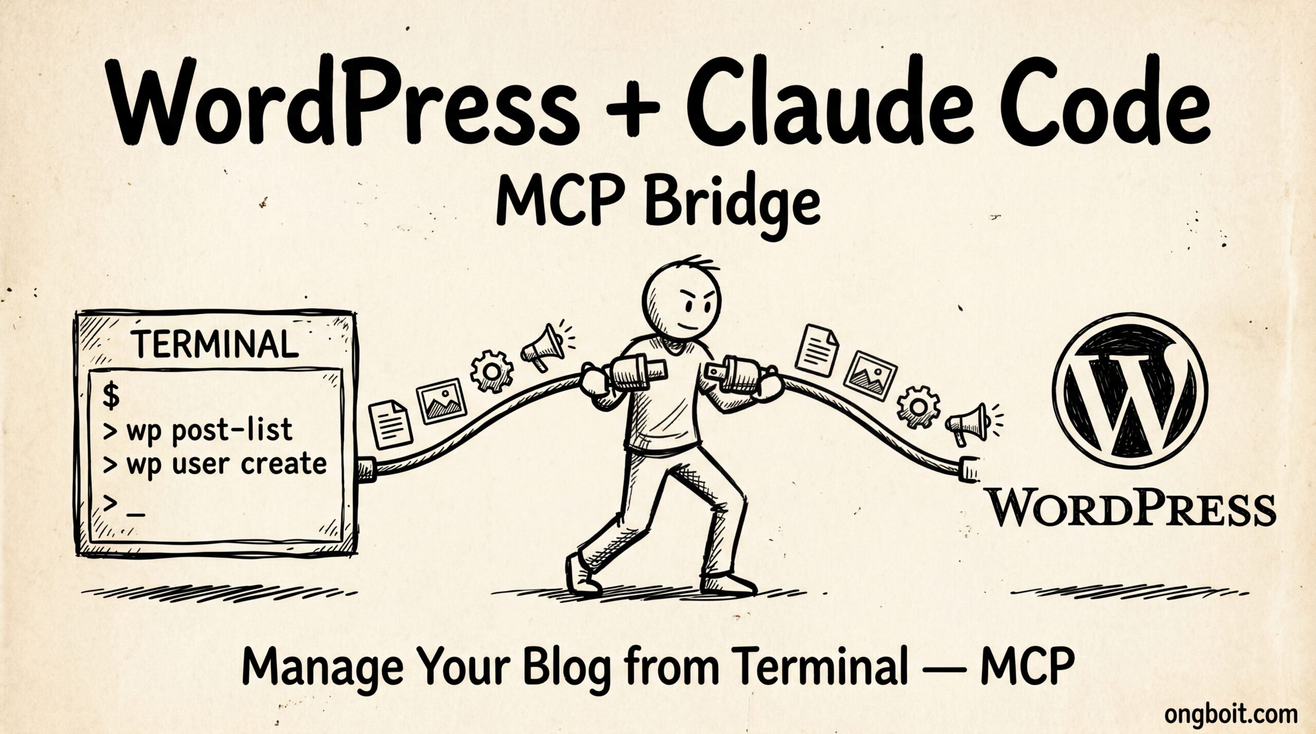 WordPress MCP ket noi Claude Code voi WordPress