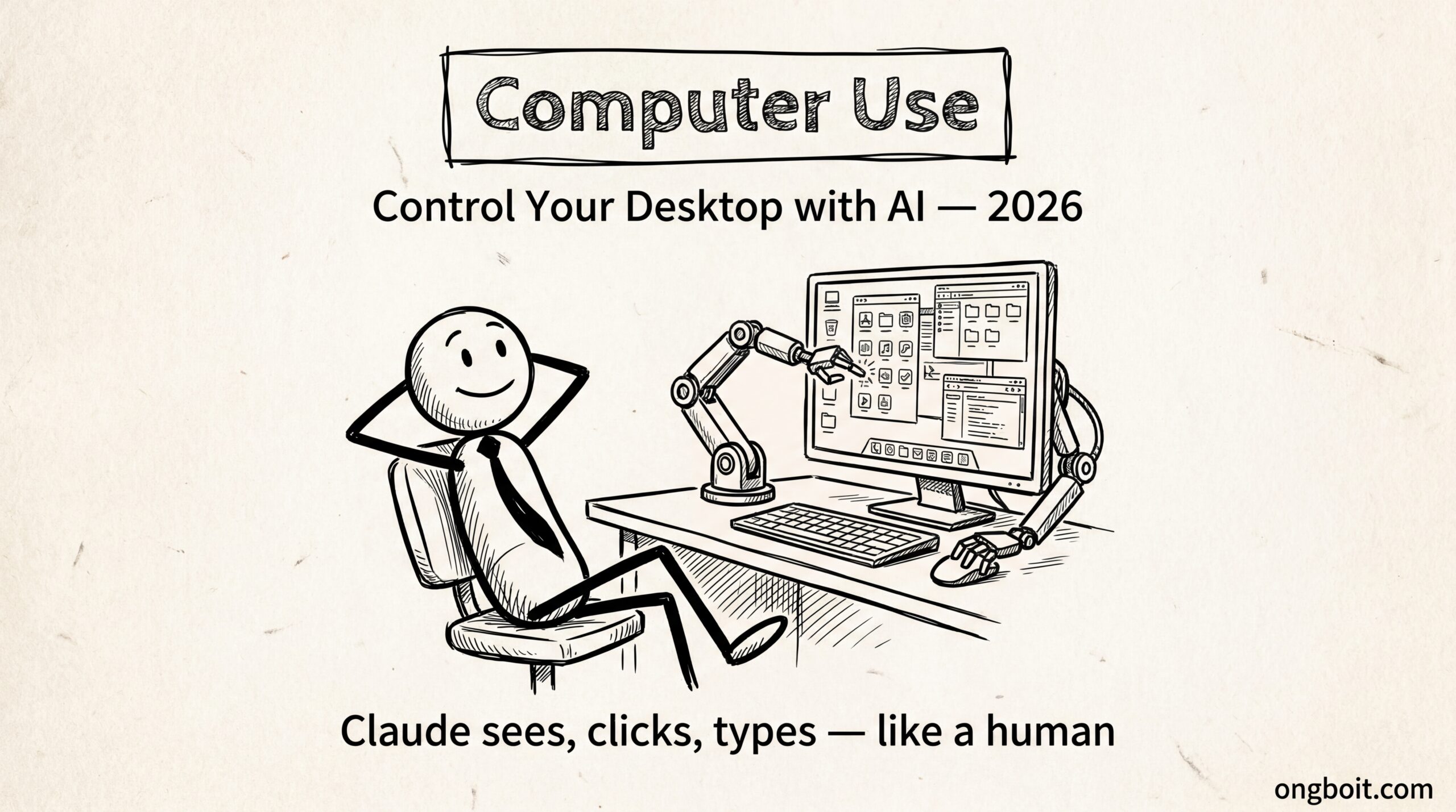 Claude Code Computer Use điều khiển desktop bằng AI năm 2026