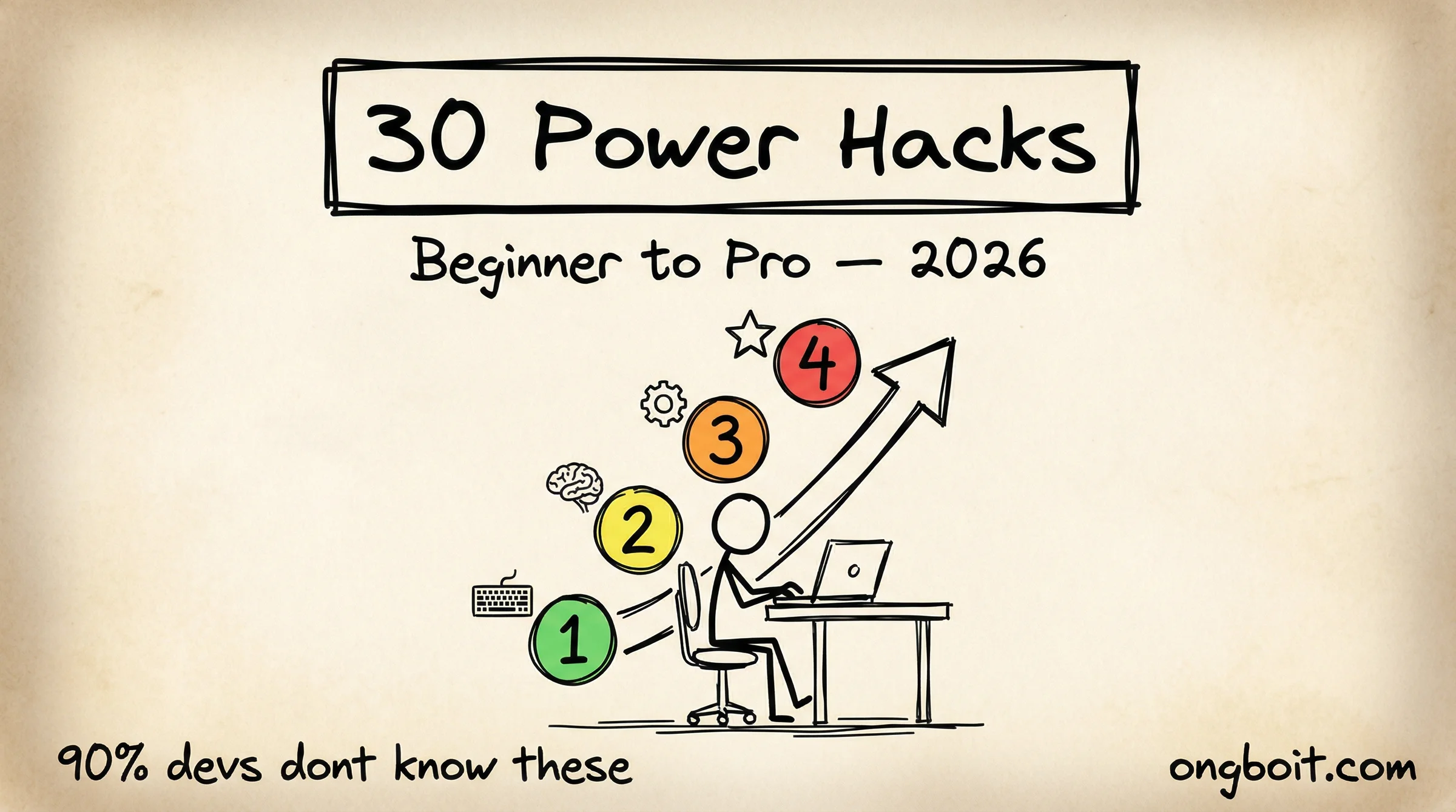 30 Claude Code hacks beginner to pro 2026