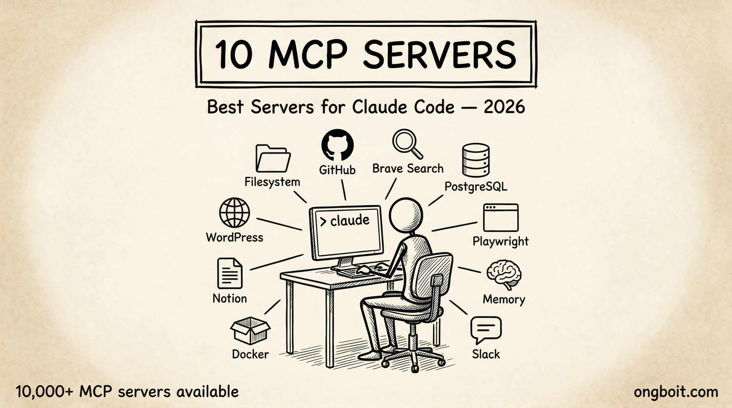 10 MCP Servers best for Claude Code 2026