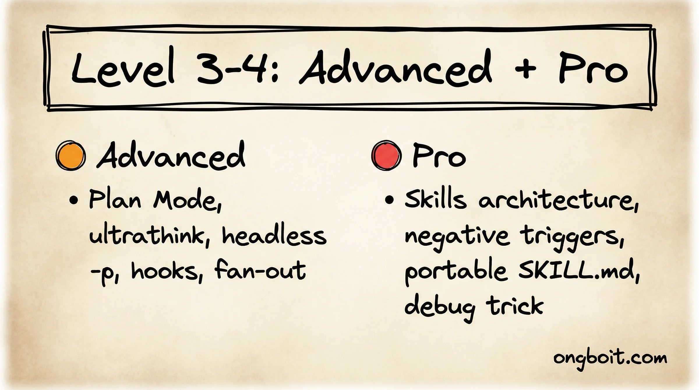 Level 3-4: Advanced + Pro