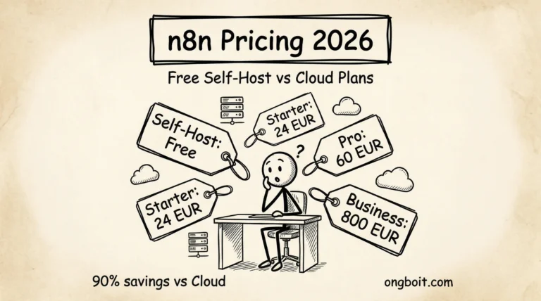 n8n pricing: miễn phí khi self-host, Cloud từ $24/tháng