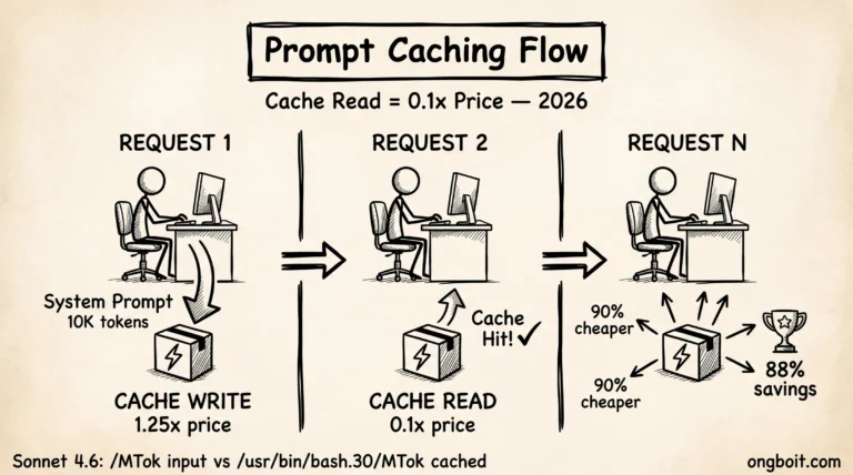Prompt Caching Là Gì? Giảm 90% Chi Phí Claude API (2026)