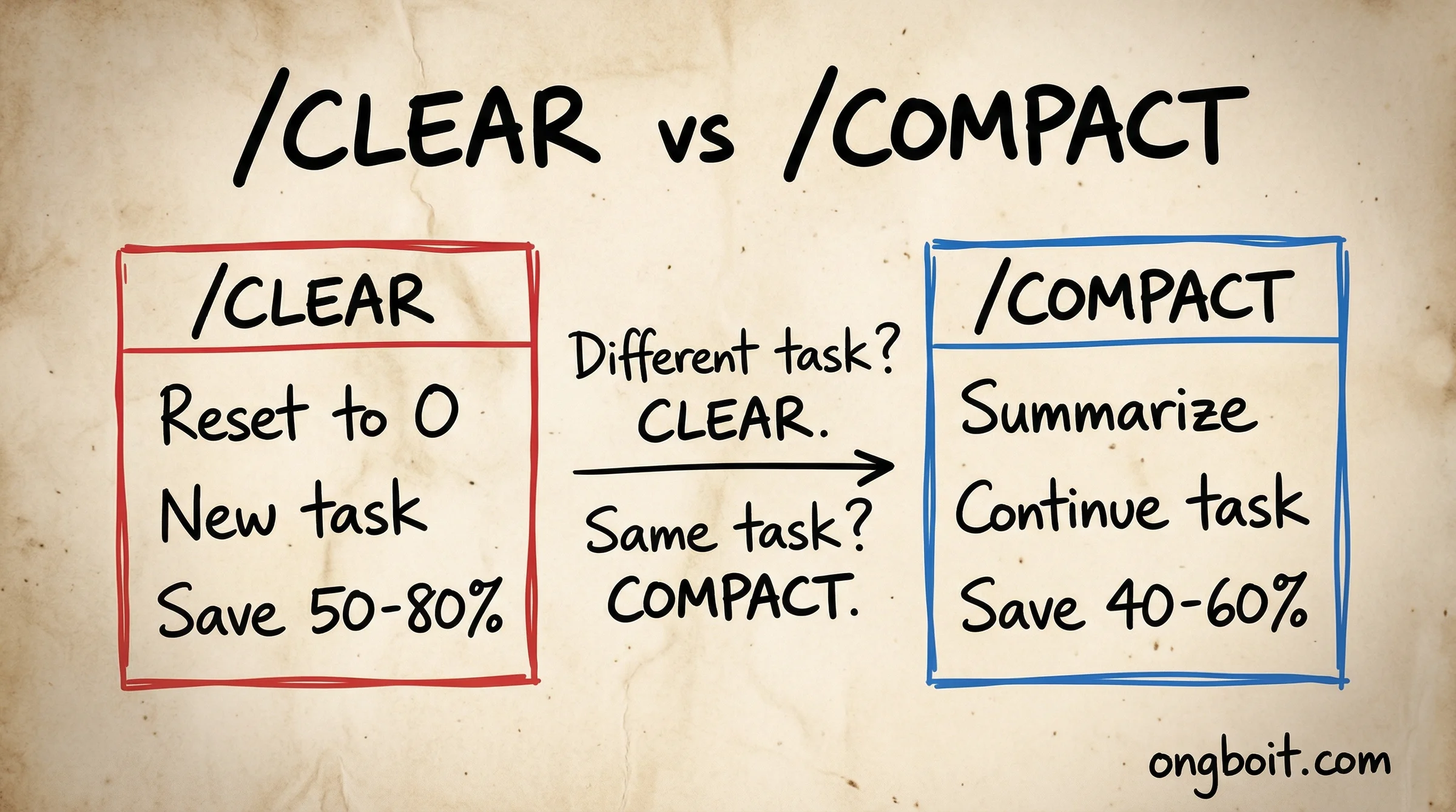 /clear Giữa Các Task