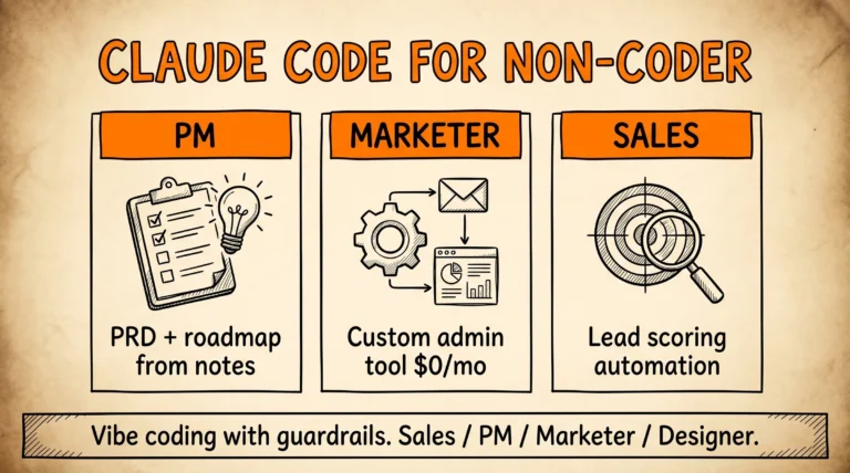 Claude Code cho non-coder 2026: PM, Marketer, Sales vibe coding workflow với guardrails an toàn cho business user