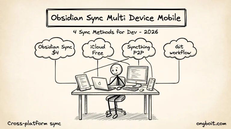 Obsidian Sync Multi Device Mobile 4 methods