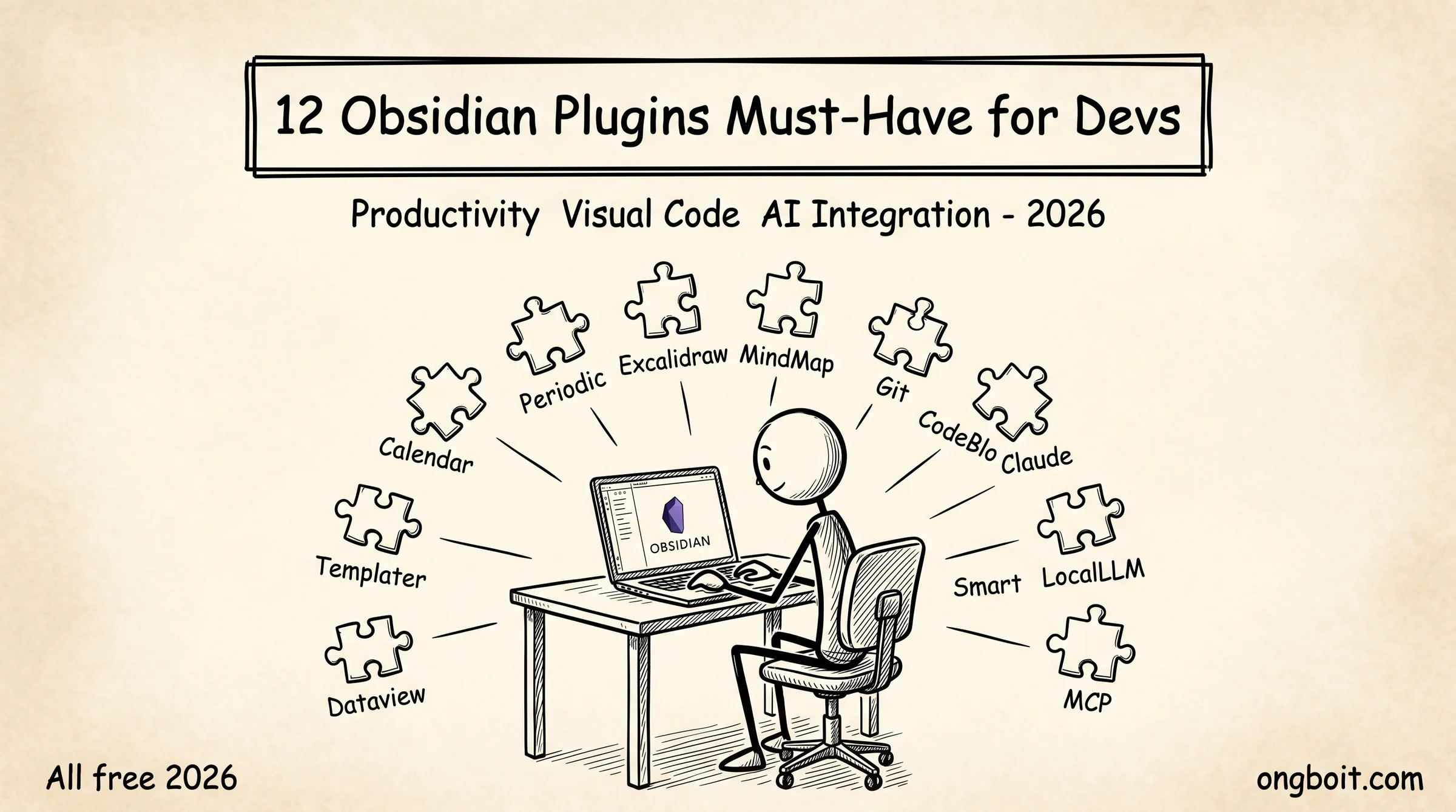 12 Obsidian Plugins Must-Have for Devs: Productivity Visual Code AI Integration 2026