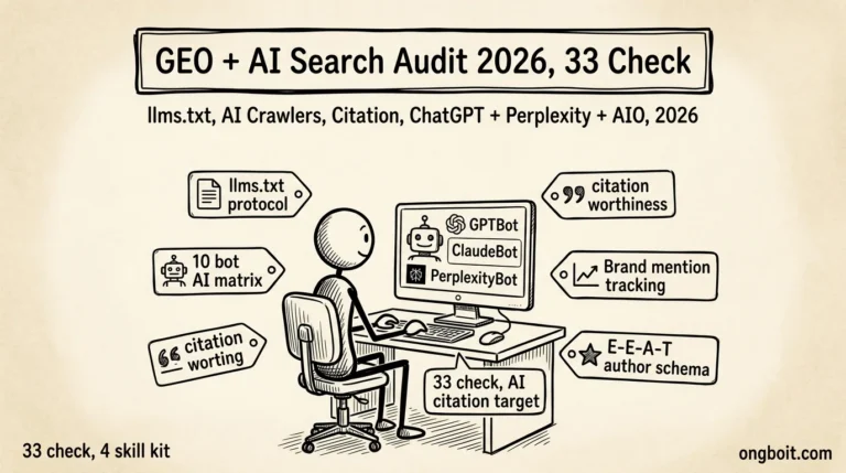 claude code audit geo hero